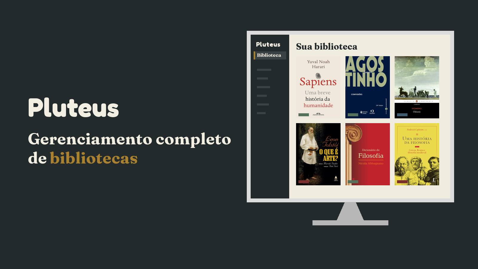Gerenciamento completo de bibliotecas