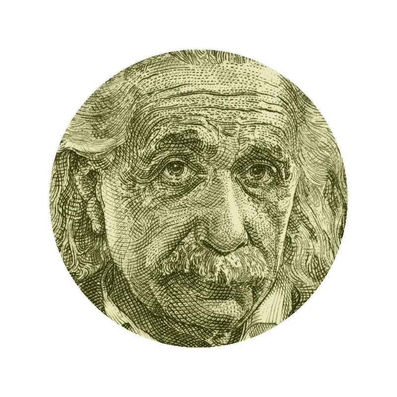 Mapa de Albert Einstein, segundo a Numerologia Cabalística