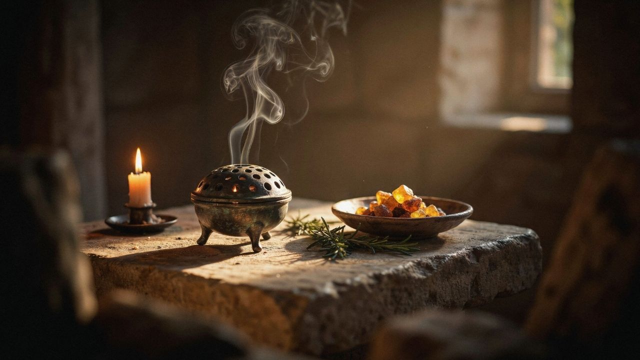 O incenso como instrumento de limpeza espiritual: hist&oacute;ria e uso correto